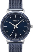 fashion наручные мужские часы Obaku V270GDHLML. Коллекция Salvie  фото, kupilegko.ru