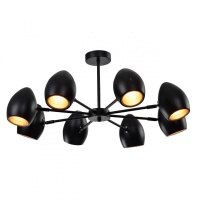 Потолочная люстра IMEX Ufo MD.19972-8-S-BK  фото, kupilegko.ru
