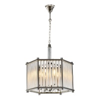 Подвесная люстра iLamp Rich P9509-4 NIC  фото, kupilegko.ru