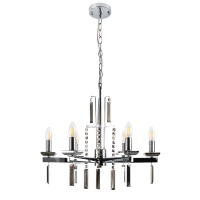 Подвесная люстра Crystal Lux Marron SP6 Chrome  фото, kupilegko.ru