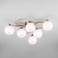 Потолочная люстра Eurosvet 30144/6 античная бронза  фото, kupilegko.ru