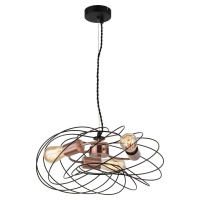 Подвесная люстра Lussole Loft Brooks GRLSP-8246  фото, kupilegko.ru