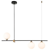 Подвесная люстра Indigo Opaco 11015/3P Black V000152  фото, kupilegko.ru