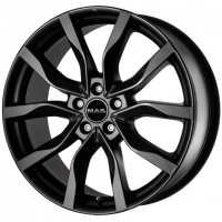 Литые колесные диски MAK HIGHLANDS Matt Black 7x17 5x108 ET45 D63.4 Чёрный матовый (F7070HIMB45GD3X)  фото, kupilegko.ru