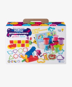 Набор для детской лепки Genio Kids Набор дошкольника 76301 GU  фото, kupilegko.ru