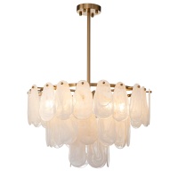 Подвесная люстра Indigo Fiocchi 12017/6R Brass V000010  фото, kupilegko.ru