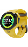 Часы-телефон ELARI детские KidPhone 4GR с Алисой, желтые  фото, kupilegko.ru