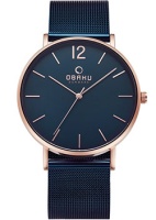 fashion наручные мужские часы Obaku V197GXVLML. Коллекция Mesh  фото, kupilegko.ru