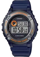 Японские наручные мужские часы Casio W-216H-2B. Коллекция Digital  фото, kupilegko.ru
