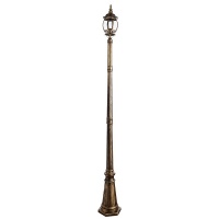 Столб фонарный уличный Arte Lamp Atlanta A1047PA-1BN  фото, kupilegko.ru