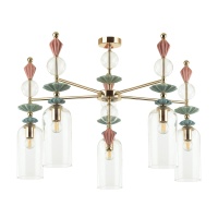 Подвесная люстра Odeon Light Classic Bizet 4855/5C  фото, kupilegko.ru