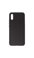 Чехол-крышка LuxCase для Xiaomi Redmi 9A, термополиуретан, черный  фото, kupilegko.ru