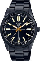 Японские наручные мужские часы Casio MTP-VD02B-1E. Коллекция Analog  фото, kupilegko.ru