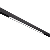 Магнитный трековый светильник ЭРА TRM20-1-60-15W3K-B для системы NOVA 60см 48V 15Вт 3000К заливающий свет черный Б0049728  фото, kupilegko.ru