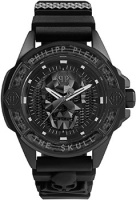 fashion наручные мужские часы Philipp Plein PWAAA2022. Коллекция The Skull  фото, kupilegko.ru