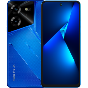Смартфон, мобильный телефон TECNO Pova 5 8/256GB Синий RU  фото, kupilegko.ru