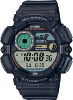 Японские наручные мужские часы Casio WS-1500H-1AVEF. Коллекция Digital  фото, kupilegko.ru