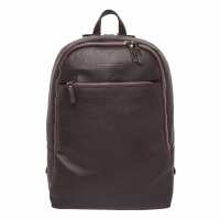Кожаный мужской рюкзак для ноутбука Faber Brown Lakestone 657 LS  фото, kupilegko.ru