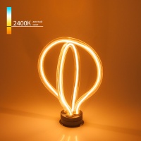 Светодиодная лампа Elektrostandard Art filament 8W 2400K E27 double ro  фото, kupilegko.ru