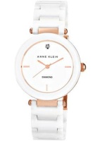 fashion наручные женские часы Anne Klein 1018RGWT. Коллекция Diamond  фото, kupilegko.ru