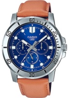 Японские наручные мужские часы Casio MTP-VD300L-2E. Коллекция Analog  фото, kupilegko.ru