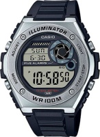 Японские наручные мужские часы Casio MWD-100H-1AVEF. Коллекция Digital  фото, kupilegko.ru