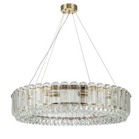 Подвесная люстра Indigo Brilliante 12039/12P Brass V000426  фото, kupilegko.ru