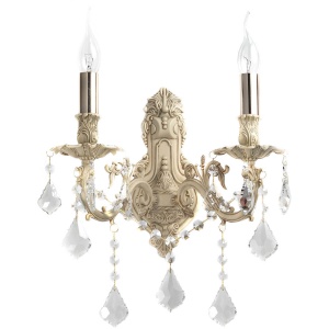 Бра, светильник настенный накладной Lucia Tucci Barletta W122.2 Cream White  фото, kupilegko.ru