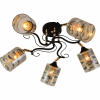 Потолочная люстра Reluce 11313-0.3-05 BK+FGD  фото, kupilegko.ru