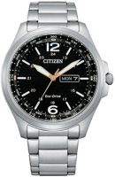 Японские наручные мужские часы Citizen AW0110-82E. Коллекция Eco-Drive  фото, kupilegko.ru