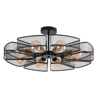 Потолочная люстра Arte Lamp Maasym A7044PL-8BK  фото, kupilegko.ru