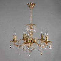 Подвесная люстра Ambiente Benisa 2226/5 WP New Leaf  фото, kupilegko.ru