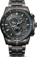Японские наручные мужские часы Citizen CB5887-55H. Коллекция Radio Controlled  фото, kupilegko.ru