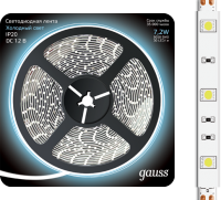 LED лента Gauss EB312000307  фото, kupilegko.ru