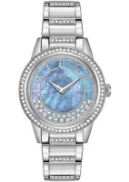 Японские наручные женские часы Bulova 96L260. Коллекция Crystal Ladies  фото, kupilegko.ru