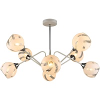 Потолочная люстра Reluce 04897-0.3-08 WT+CH  фото, kupilegko.ru