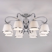 Потолочная люстра Eurosvet 60088/8 хром  фото, kupilegko.ru