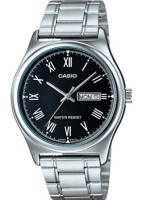 Японские наручные мужские часы Casio MTP-V006D-1B. Коллекция Analog  фото, kupilegko.ru