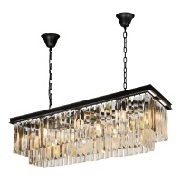 Подвесная люстра iLamp Triumph 6118-1000 BK  фото, kupilegko.ru