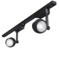 Трековый светодиодный светильник Elektrostandard Oriol черный 12W 4200K LTB48 a047368  фото, kupilegko.ru