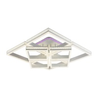 Потолочная светодиодная люстра Profit Light 6000/4+4A WHT  фото, kupilegko.ru