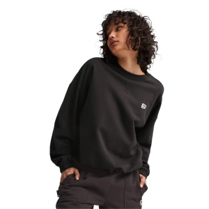 Толстовка PUMA DOWNTOWN Oversized Crew Black PM621455 361630 SP  фото, kupilegko.ru