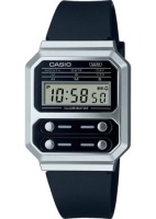 Японские наручные мужские часы Casio A100WEF-1A. Коллекция Vintage  фото, kupilegko.ru
