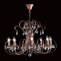 Подвесная люстра Citilux Марлен Кофейная  CL411181  фото, kupilegko.ru
