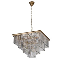 Подвесная люстра Loft IT Prism Clear 10019/600S  фото, kupilegko.ru