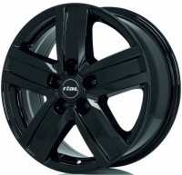 Литые колесные диски Rial Transporter 5 Black 7x17 5x120 ET55 D65 Чёрный глянцевый (TP70755V12-6)  фото, kupilegko.ru