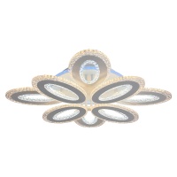 Потолочная светодиодная люстра Profit Light 8080/4+4 WHT  фото, kupilegko.ru