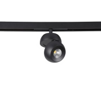 Трековый светодиодный светильник для магнитного шинопровода Crystal Lux Space CLT 0.33 011 7W BL-BL 4000K  фото, kupilegko.ru