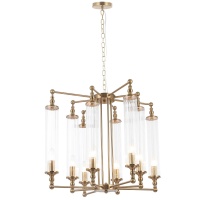Подвесная люстра Crystal Lux Tomas SP8 D650 Brass  фото, kupilegko.ru