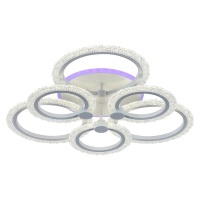 Потолочная светодиодная люстра Profit Light 8003/6 WHT A  фото, kupilegko.ru